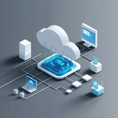 Poster - Cloud Computing Infrastructure for Data Management and Security