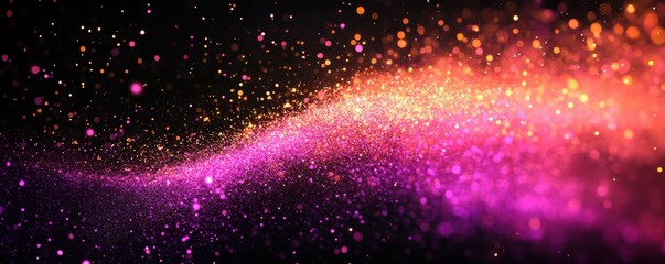 Wall Mural - grainy abstract background, magenta pink purple yellow banner poster header cover wallpaper design, 