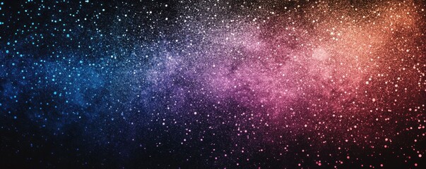 Wall Mural - grainy gradient background, dark blue purple magenta pink black abstract noise texture banner, poste