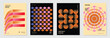 © TWINS DESIGN STUDIO - Collection of 70s color gradient poster background vector. Set of retro wall decoration, groovy, trippy, geometric shape. Vintage hippie wall art for interior, decorative, banner, cover, card. © TWINS DESIGN STUDIO - Collection of 70s color gradient poster background vector. Set of retro wall decoration, groovy, trippy, geometric shape. Vintage hippie wall art for interior, decorative, banner, cover, card.