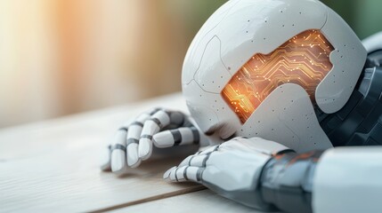 Poster - Thoughtful Robot Reflecting on Technology and Future Innovation