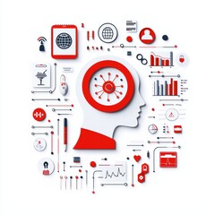 Poster - Abstract Representation of Data Science and Analyzing Information
