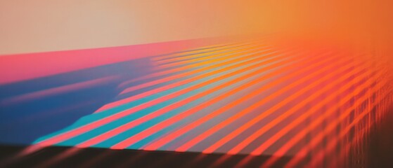 Aufkleber - Creative crayon art featuring masking tape and geometric patterns with vibrant colors and clean lines