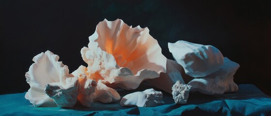 Poster - Exploring the intricacies of a paper sculpture that highlights artistry and creativity in design