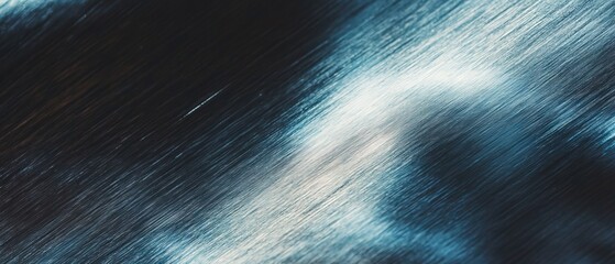 Aufkleber - Subtle brushed aluminum texture against a sleek black background creating a modern effect