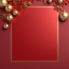 Wall Mural - red cloth gold foil sheet luxury golden silk fabric texture chinese new year spring festival christmas concept background