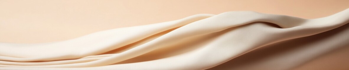 Aufkleber - Elegant Fabric Drapery Highlighting Personal Identity with a Sense of Timeless Beauty, Captured in Soft Light