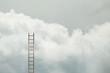 © Cristina Conti - ladder that extends to the sky among the clouds