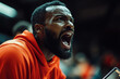© Matija - Basketball Coach Yelling with Intensity