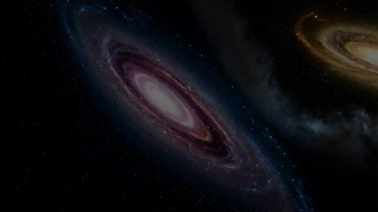 Wall Mural - Exploring Magnificent Galaxies and Cosmic Wonders in Distant Space Near Earth