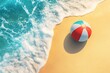 © EpicFade - Beach Ball Summer Fun Ocean Wave Sandy Shore Vacation