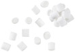 © gangster9686 - Scattered pile white mini marshmallows isolated on a transparent background. Completely in focus. Top view.