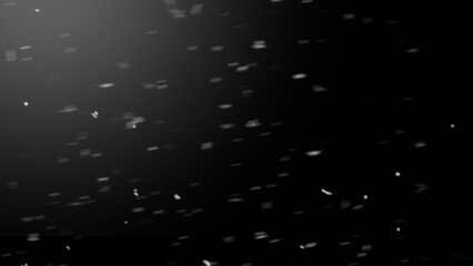 Wall Mural - blurred fire embers sparks on black background . texture isolated overlays. concept of particles, sp