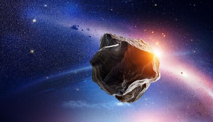 alien planet in space