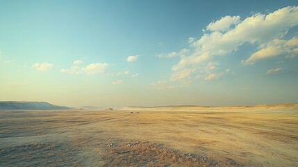 Aufkleber - A landfill site extending into the distance, visually representing the escalating environmental impact of consumer waste, under a wide-open sky highlighting its vast scale