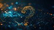 © afridwi - Abstract Question Mark in a Digital World