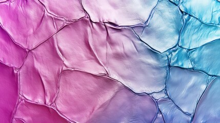 Poster - Retro Holographic Metallic Leather Background with Abstract Texture in Vibrant Colors for Artistic and Creative Projects