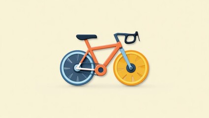 web with endurance sports icons 2d flat icons illustration