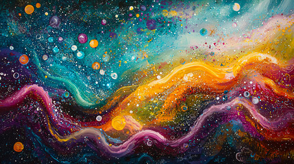 Poster - Cosmic Abstract