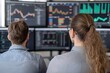 © Supath - Stock Market Analysts Reviewing Data on Multiple Monitors