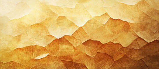 Aufkleber - Abstract textured background with layered orange and yellow hues and copy space for design elements.