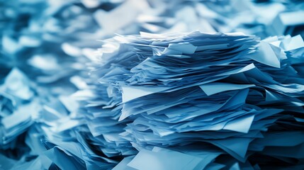 Fototapete - AI solutions in document management deliver greater precision, helping companies extract valuable insights from reports.