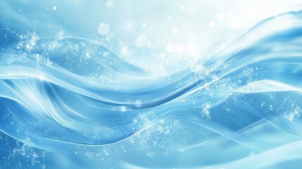 Poster - abstract wave background