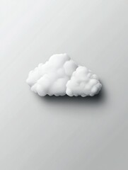 Poster - Icon Cloud on Grey Gradient Background. Vector.