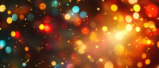 Wall Mural - Abstract holiday-themed background with festive energy and bold design  -