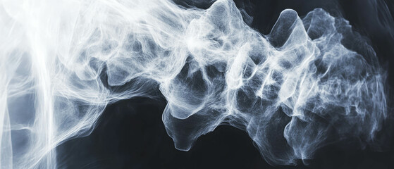 Poster - Mottled and uneven X-ray texture displaying organic and unpredictable patterns