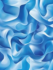 Poster - abstract bright blue background. vector design