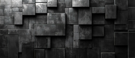 Poster - glitch effect overlay creating pixelated texture with distorted digital blocks
