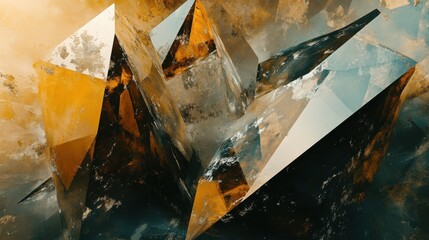 Poster - Abstract polygonal wallpaper/background/backdrop
