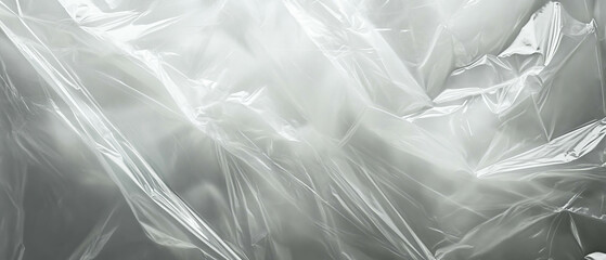 Poster - Overlay of transparent plastic sheet creates subtle distortion and texture effects