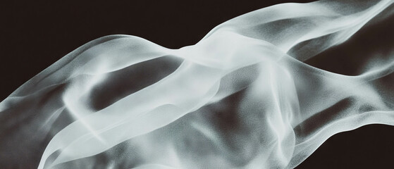 Poster - Elegant transparent overlay texture with digital screen interface elements for creative designs