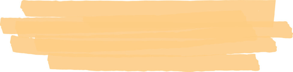 Leinwandbilder - Wide light orange brushstrokes create a vibrant and textured background, adding a lively touch of color and artistic flair, ideal for enhancing various design projects