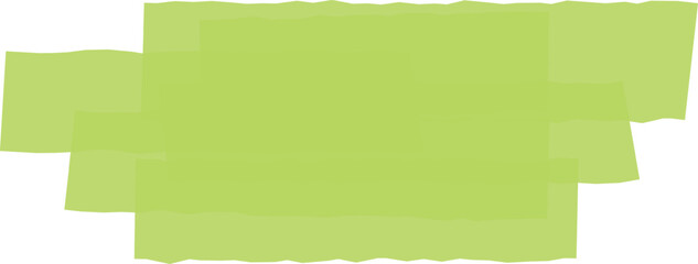 Poster - Ripped horizontal stripes of light green textured paper create an abstract layered background, perfect for various design projects and adding a touch of creativity to any artwork