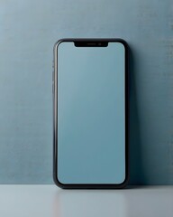 blank smartphone template for mockup design