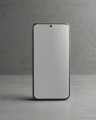 Wall Mural - Blank smartphone template for mockup design