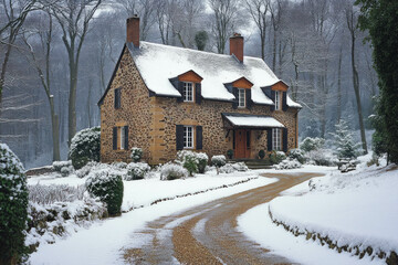 Wall Mural - France In Winter