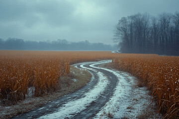 Wall Mural - Winter Snow Background