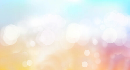 Wall Mural - bokeh abstract background blur