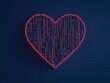 © Creator88 - Advanced Valentine chatbot interface shaped like a heart, powered by cuttingedge neural networks