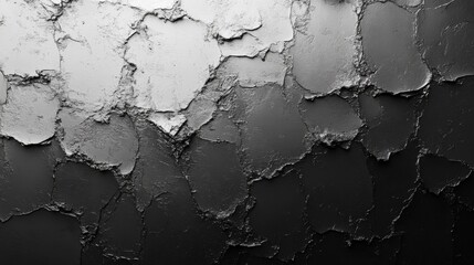 Sticker - Abstract Monochromatic Texture: A Study in Grayscale