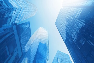 Poster - Creative graphic layouts for advertising in a modern urban business environment