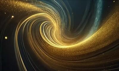 Wall Mural - Exploring the beauty of swirling galaxies filled with stars and cosmic energy