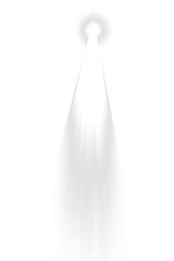 Wall Mural - png an isolated light beam effect background lighting outdoors.