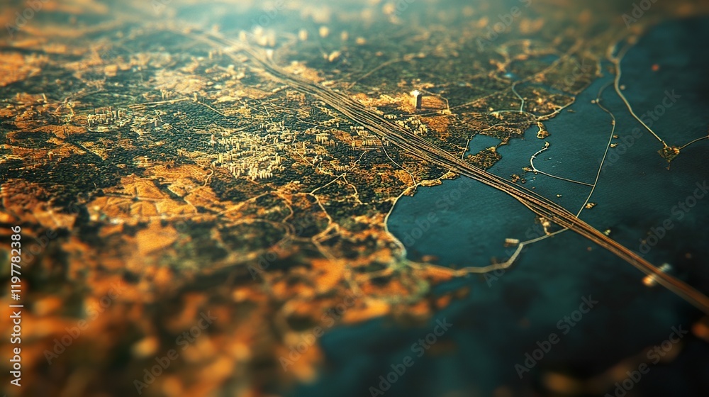 A detailed road map of Tamil Nadu, highlighting major highways and ...