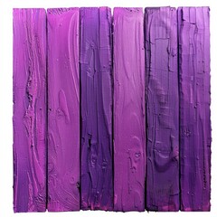 Poster - Purple painted wooden planks creating a textured and colorful backdrop
