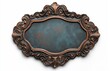 © SabsePahale - Ornate Copper Plaque: An antique copper plaque with an ornate frame featuring intricate scrollwork and a weathered, aged copper finish. The plaque's surface is ready for your message.